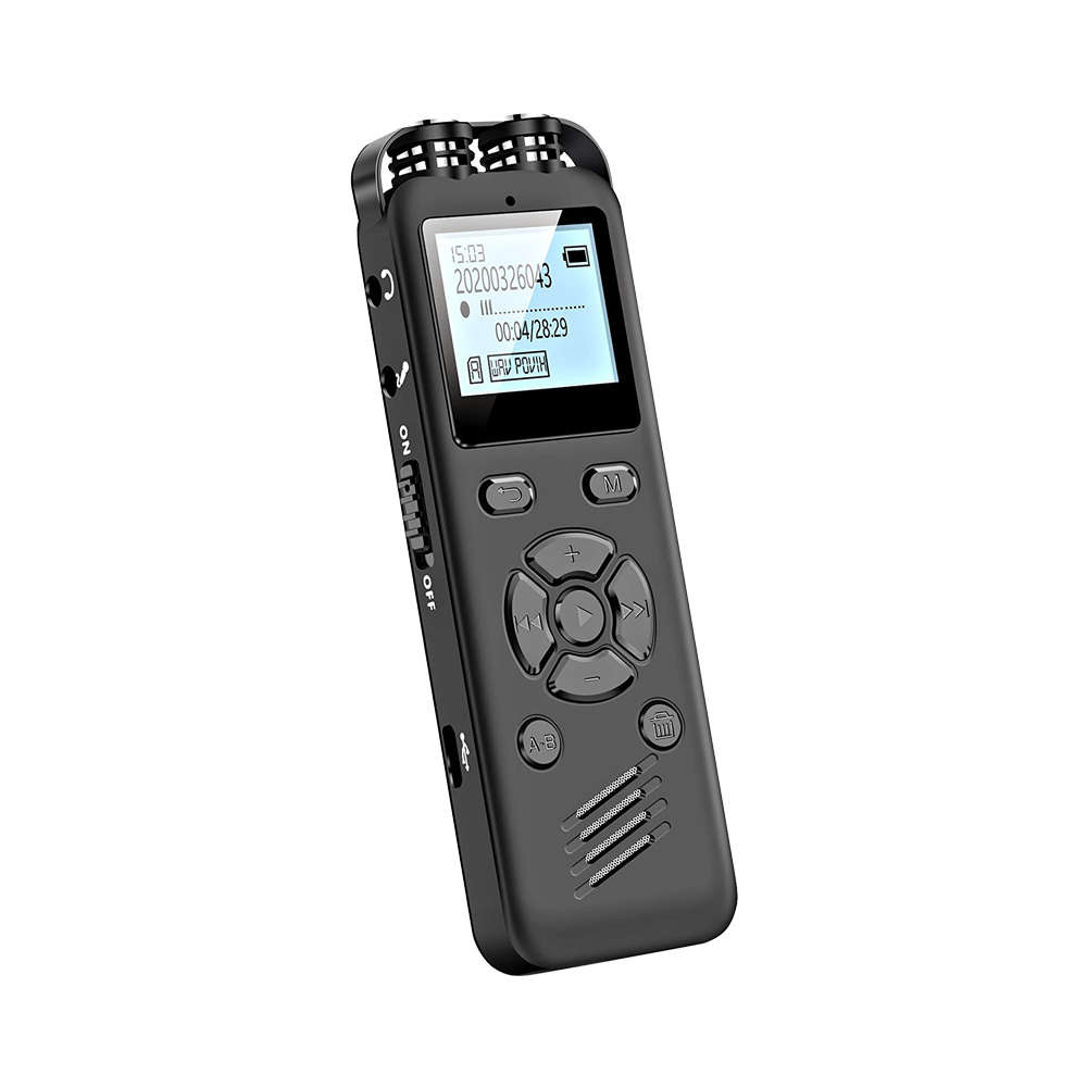 Digital Voice Recorder Portable Voice Activated Voice Recorder Device-8GB