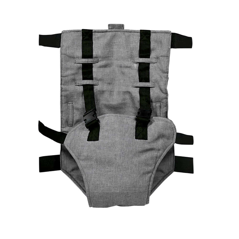 Baby Seat Harness Portable Safety Belt High Chair Belt for Toddlers-Grey