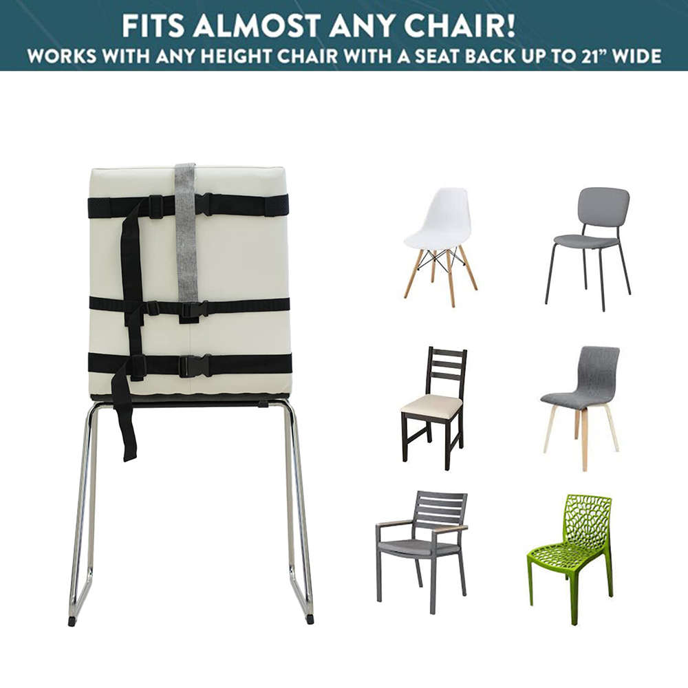 Baby Seat Harness Portable Safety Belt High Chair Belt for Toddlers-Grey