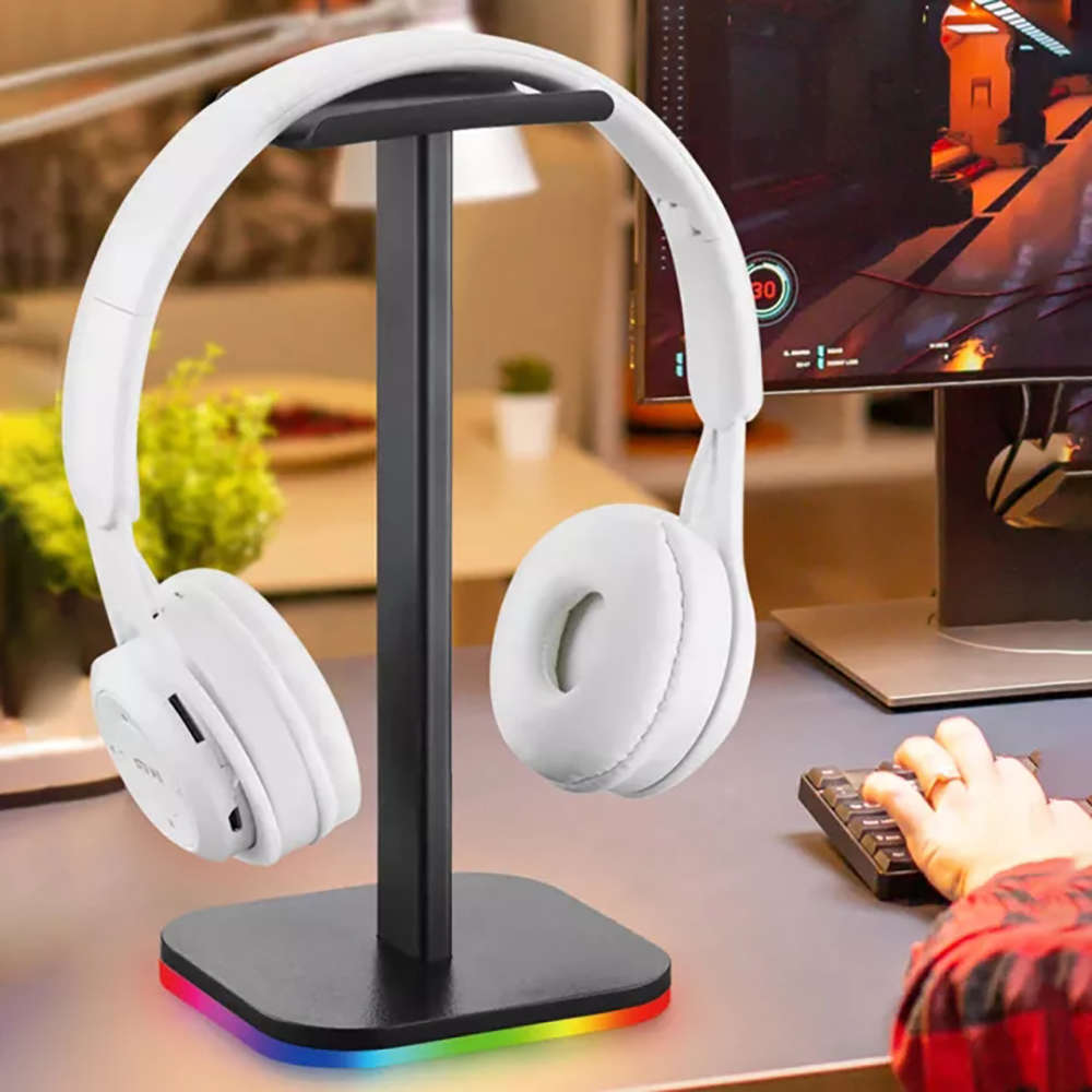 RGB Headphone Stand Gaming Headset Stand Headphone Dispaly Shelf