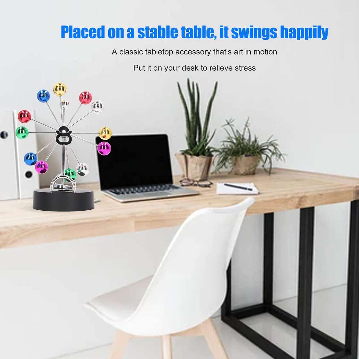 Electronic Perpetual Motion Desk Toy Physical Science Toy