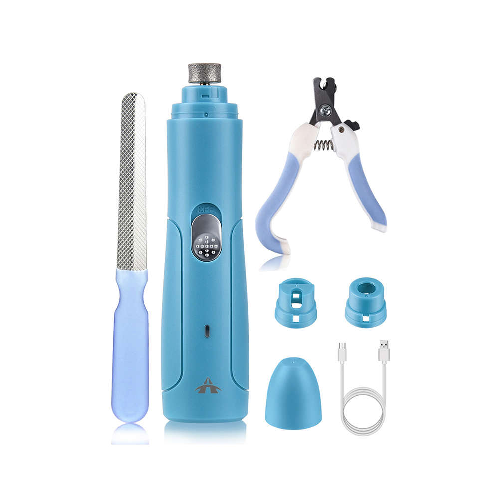 Electric Pet Nail Grinder Nail Clippers Rechargeable Pet Nail Trimmer Kit