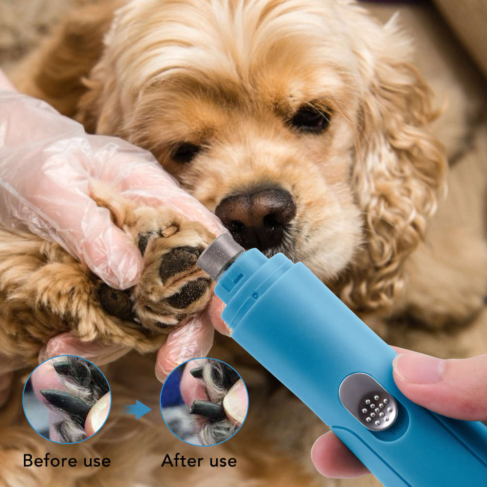 Electric Pet Nail Grinder Nail Clippers Rechargeable Pet Nail Trimmer Kit