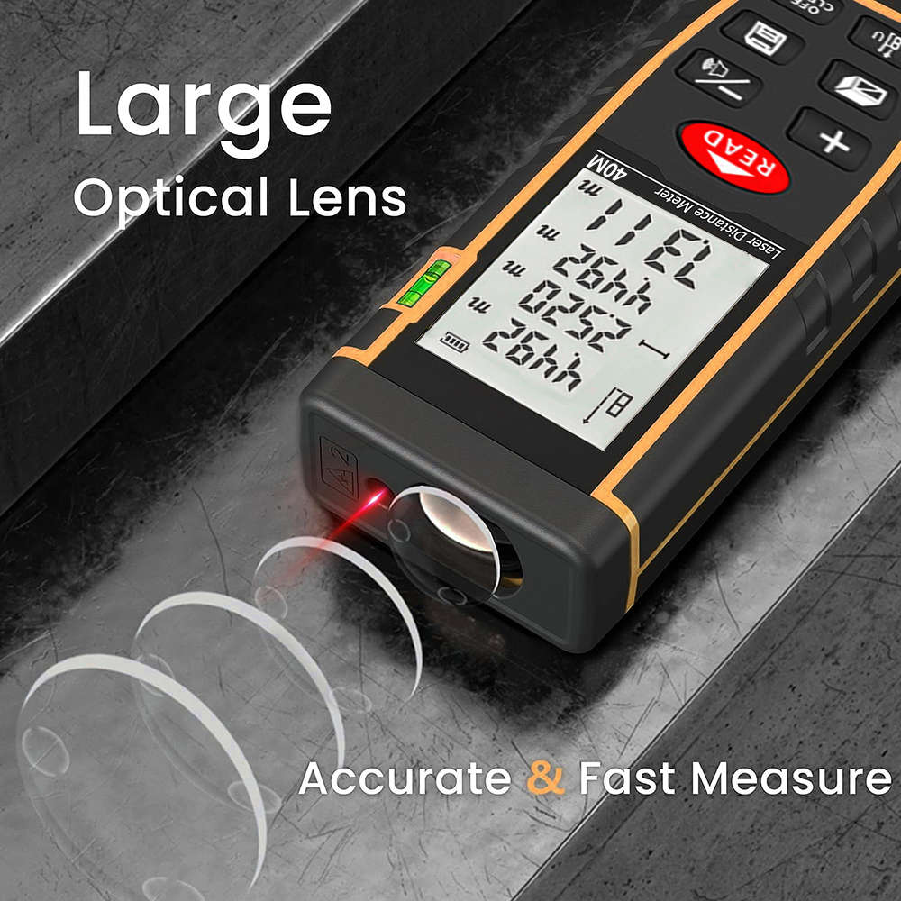 40m Digital Laser LCD Laser Measure Tool Laser Distance Meter