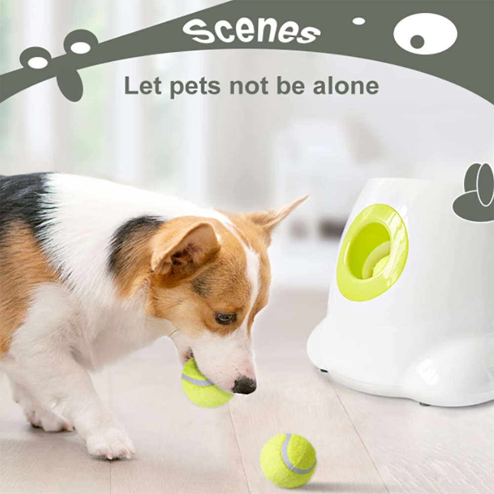 Interactive Dog Automatic Ball Launcher for Small and Medium Size Dogs