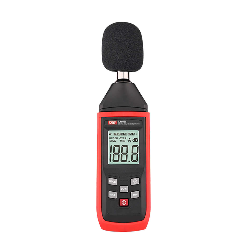 Digital Sound Level Meter 30-130dB Audio Measuring Instrument Alarm