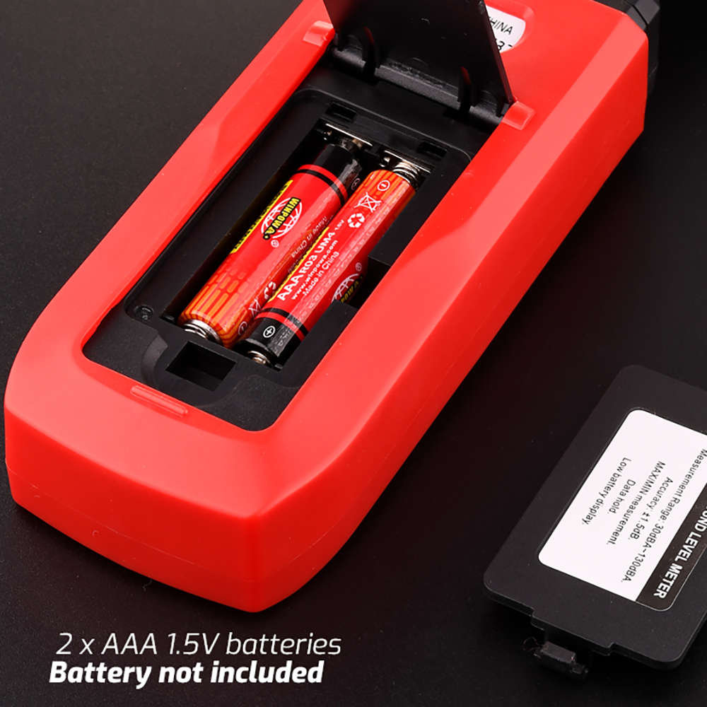 Digital Sound Level Meter 30-130dB Audio Measuring Instrument Alarm