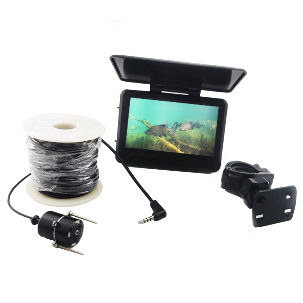 Portable Fish Finder Underwater Fishing Camera with 4.3 Inch LCD Monitor