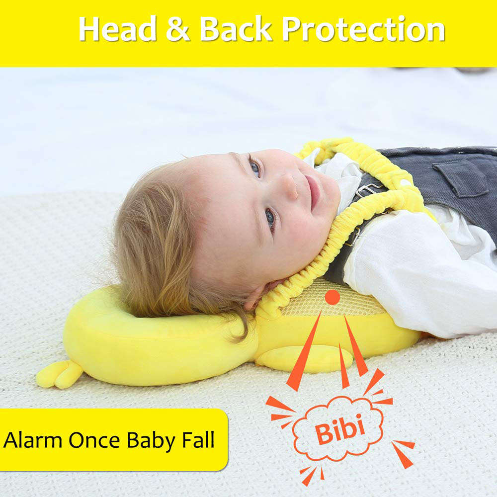 Baby Head Protection Backpack Cushion Toddlers Walker Safety Pad-Duck