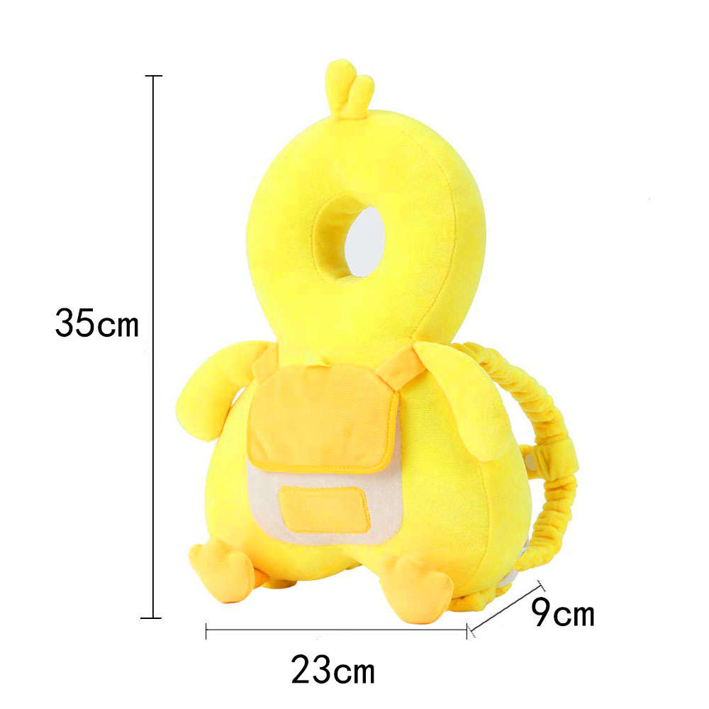 Baby Head Protection Backpack Cushion Toddlers Walker Safety Pad-Duck