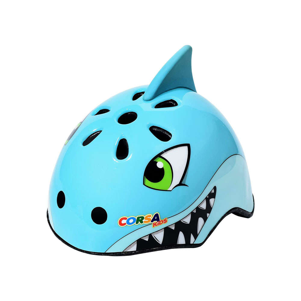 Kids Bike Helmet Multi-Sport Helmet for Cycling Skateboard Scooter- Shark