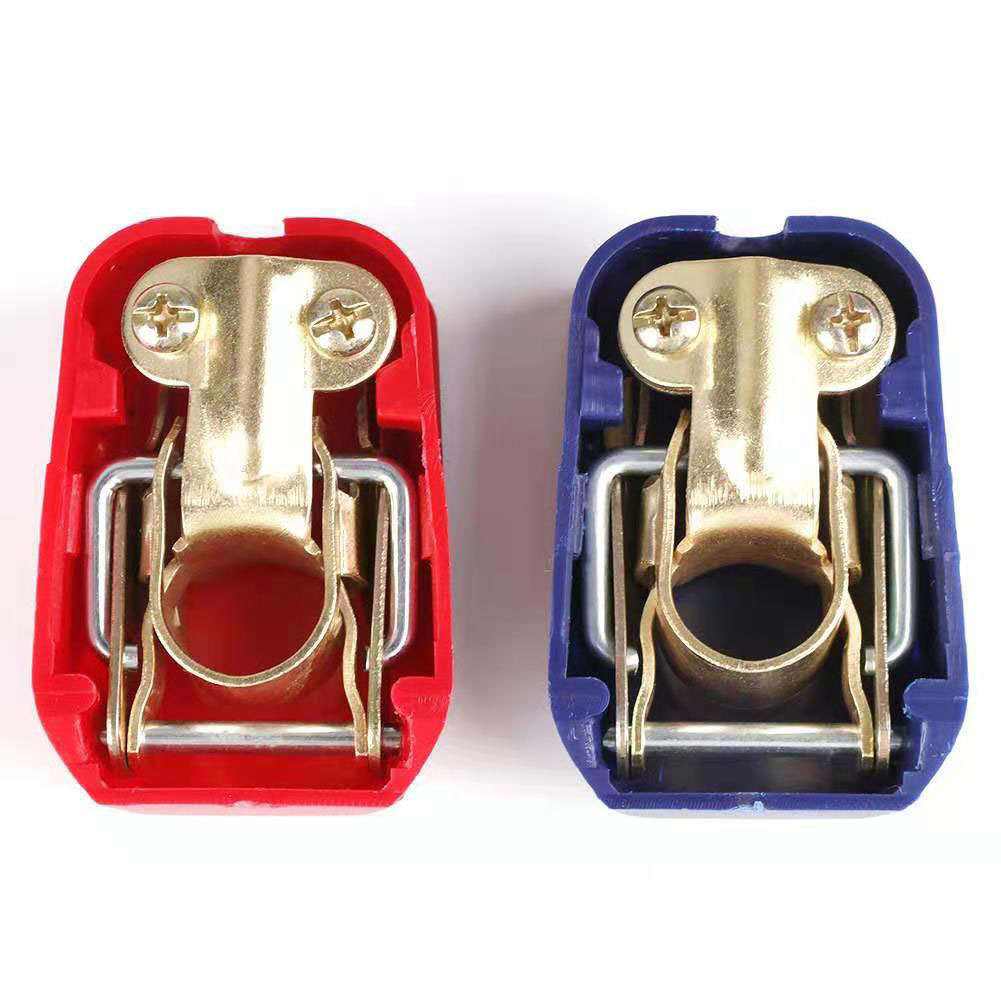 2Pcs Quick Release Connectors Battery Quick Disconnect Terminal Clamps