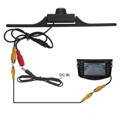 Rear Mounted Waterproof Car Camera