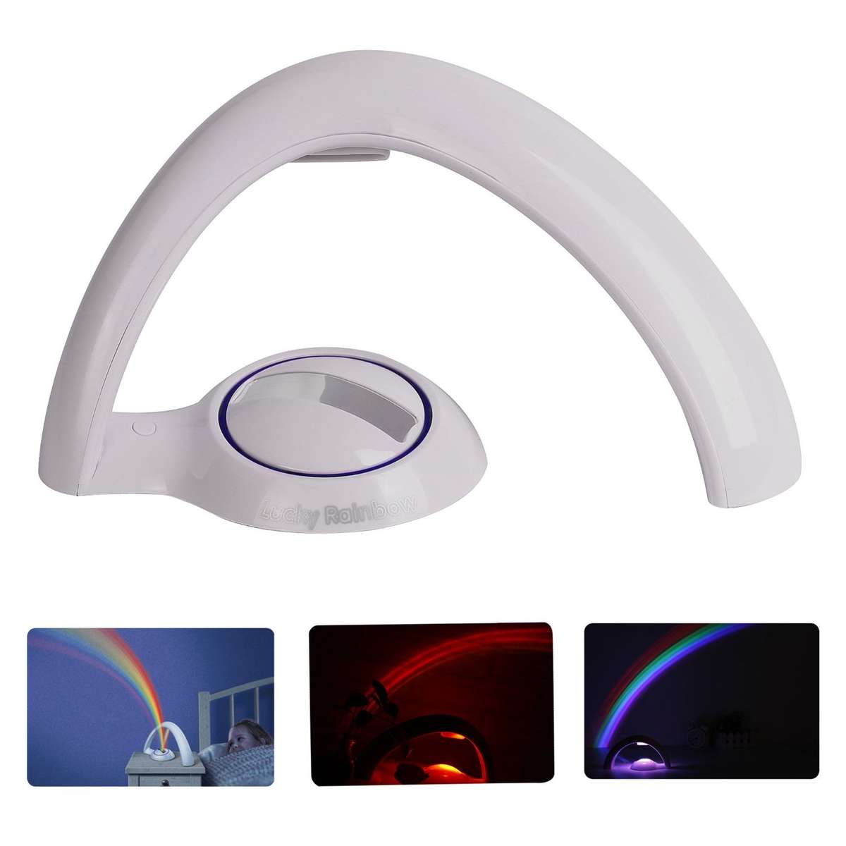 Romantic LED Rainbow Lamp Wall Ceiling Project Night Light Room Hallway Lobby Decoration Sleep Light