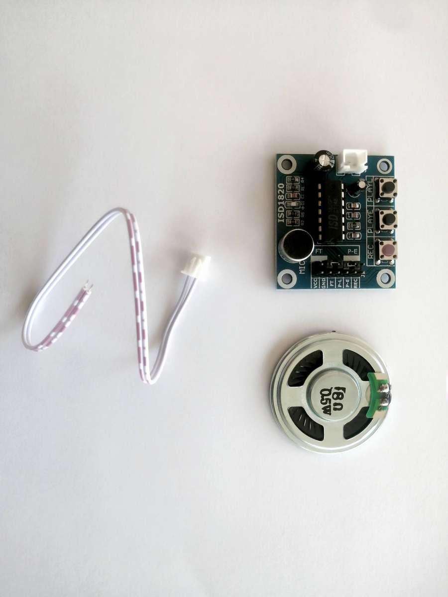 ISD1820 3-5V Voice Recording Module