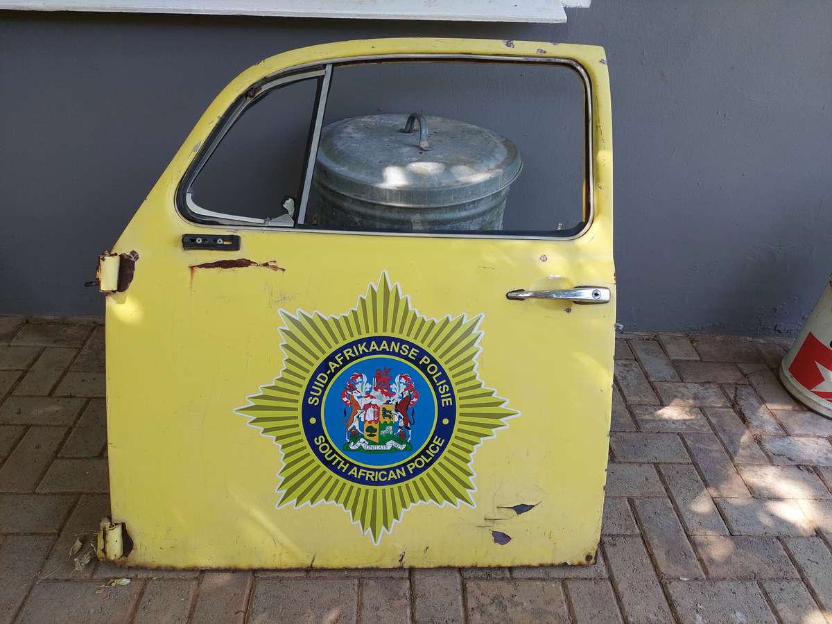 Vintage Datsun Car Door