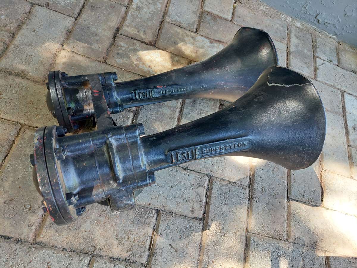 50's Leslie Super Tyfon Supertyfon Train/Locomotive Switcher Horn