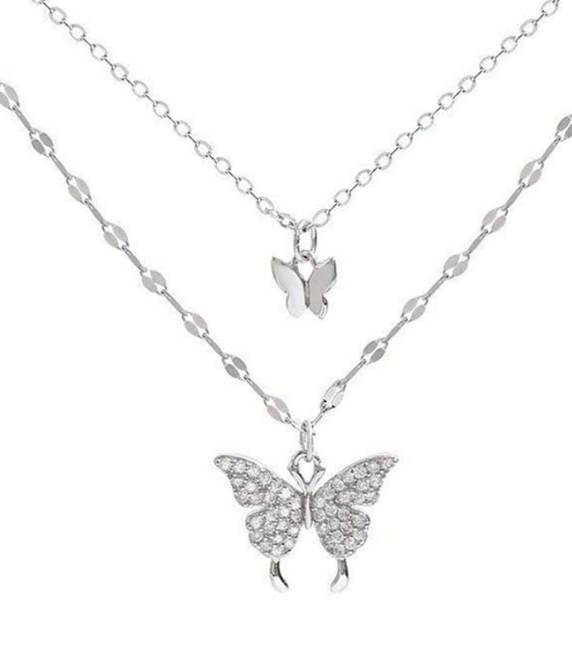Lovely double design necklace