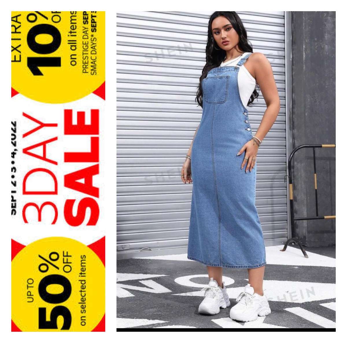 ** Sale : Gorgeous Denim Dungaree**