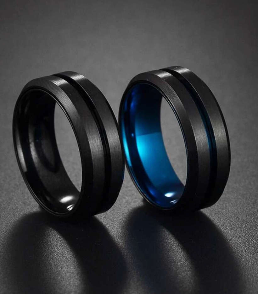 sale : 80% off 2 Pack Stunning Mens Rings
