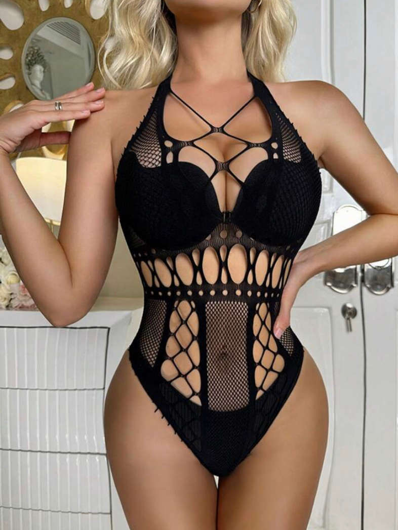 Gorgeous black lace bodycon