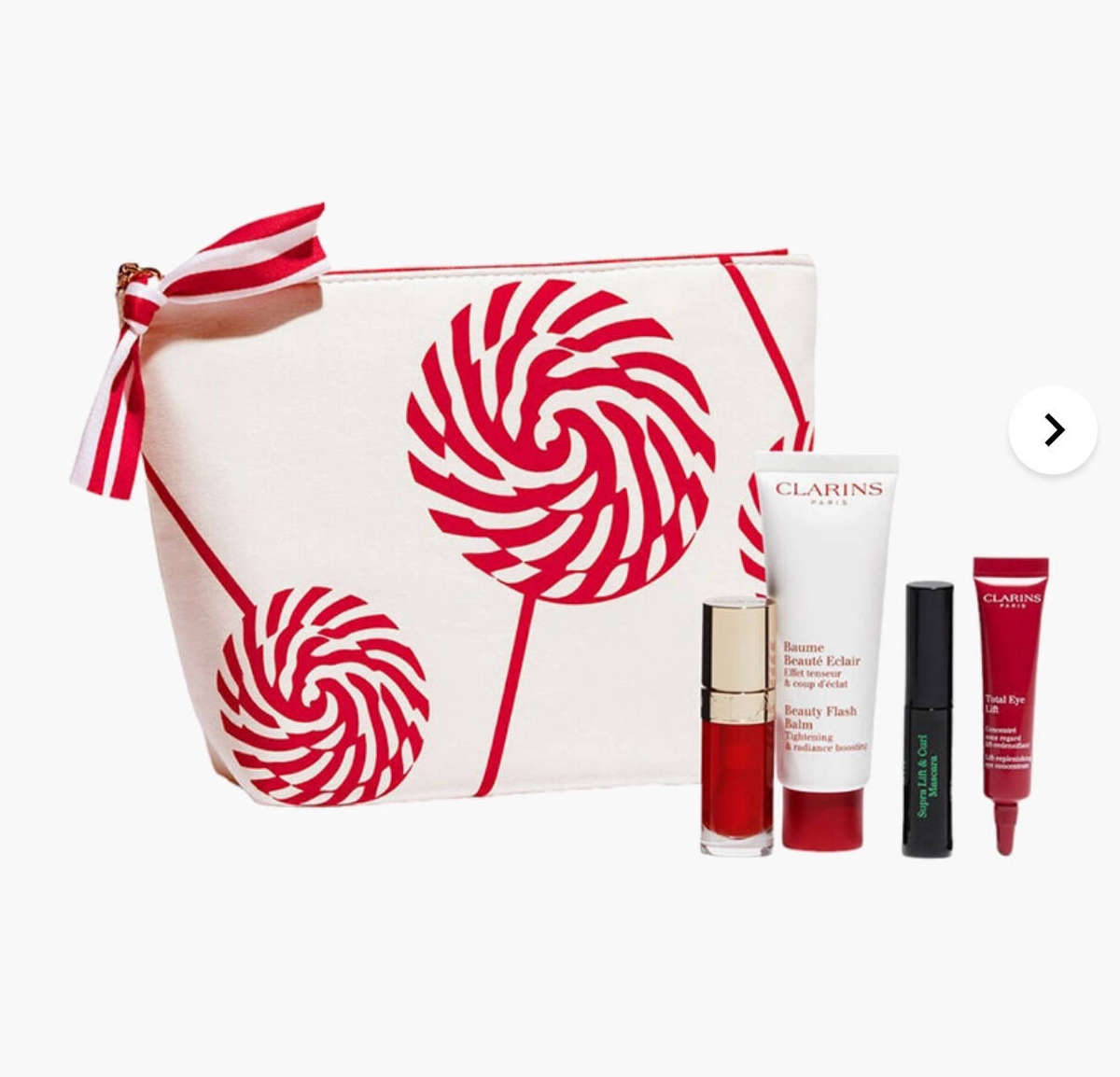 FREE gift with this order. Womens Month : 50% Off Clarins My Radiance Routine Set