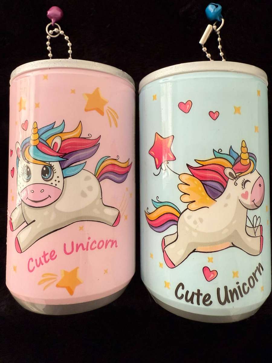 2 pack Coke can mini portable unicorn wet wipes