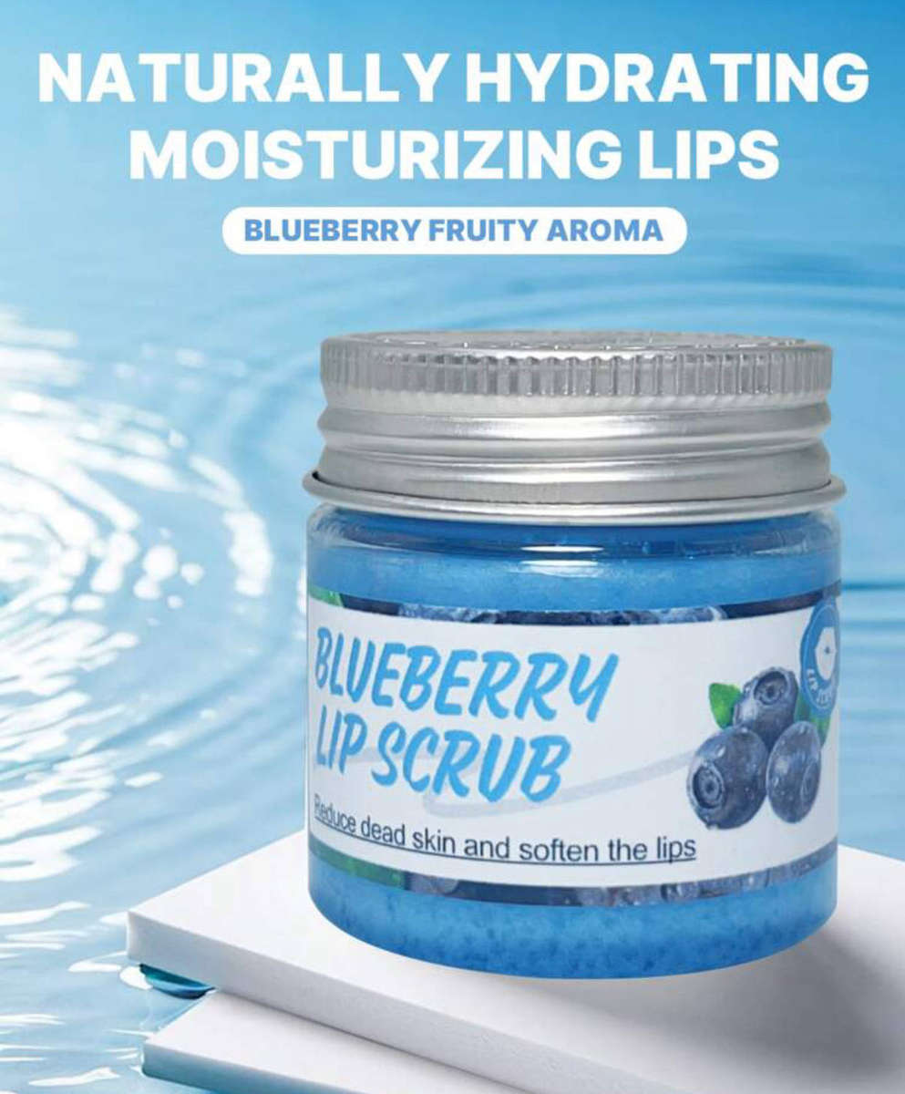 Reduced: Blueberry lip scrub