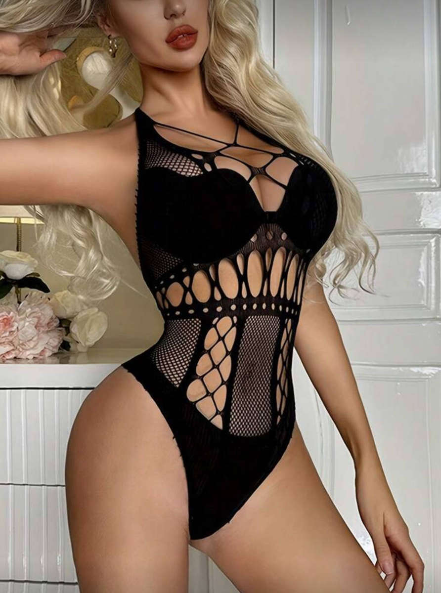 On Promo - 50% Off Sexy halter neck bodysuit