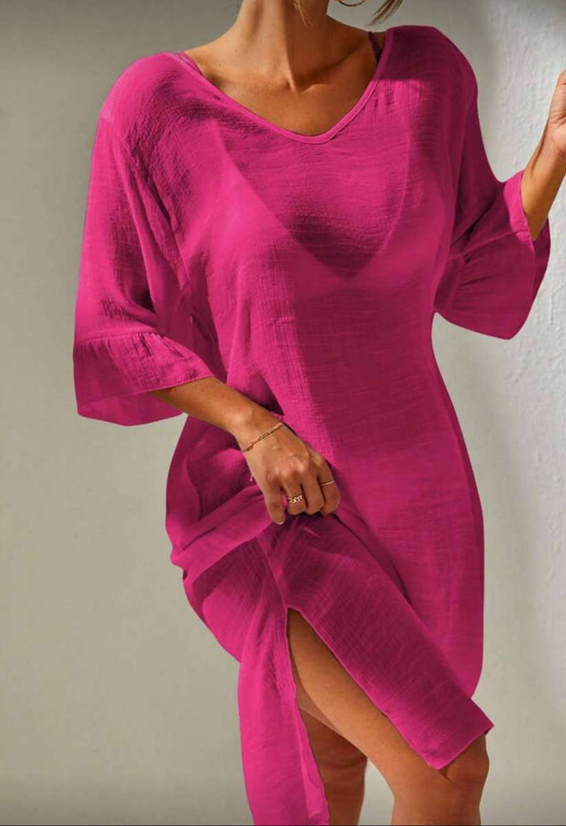 70% Off Black November: Ladies Chiffon poolside dress