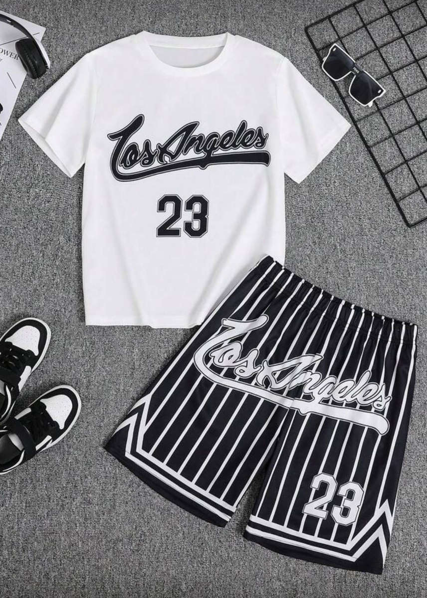 70% Off Black November: Boys 2 piece basketball set