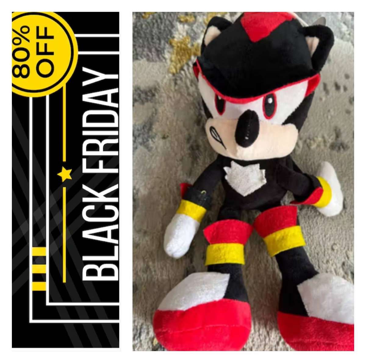 Black Friday - 80% Off Shadow from Sonic the Hedgehog
