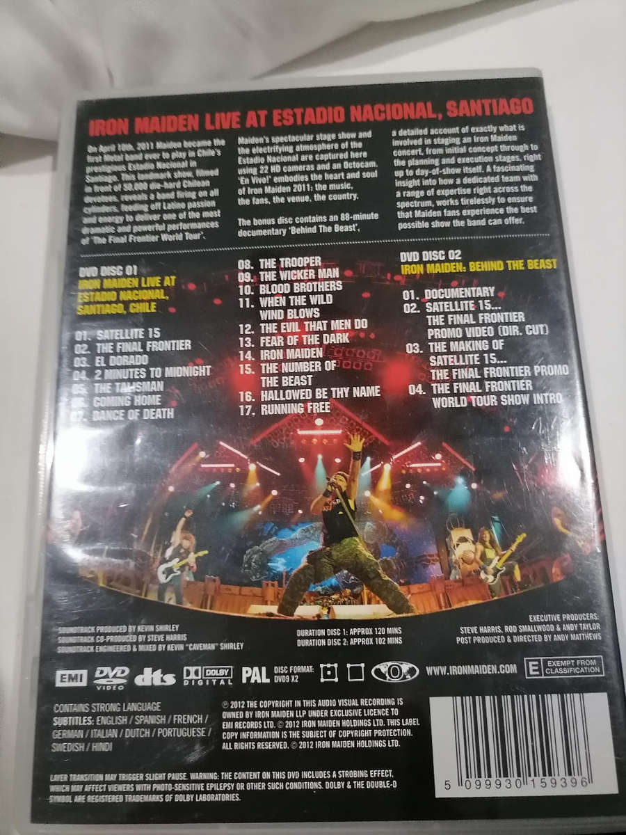 Iroon Maiden - en vivo dvd