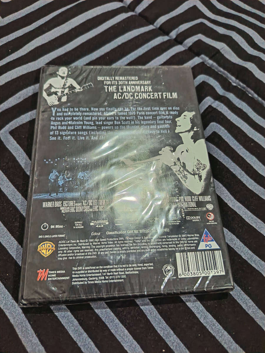 Ac/DC - let there be rock dvd
