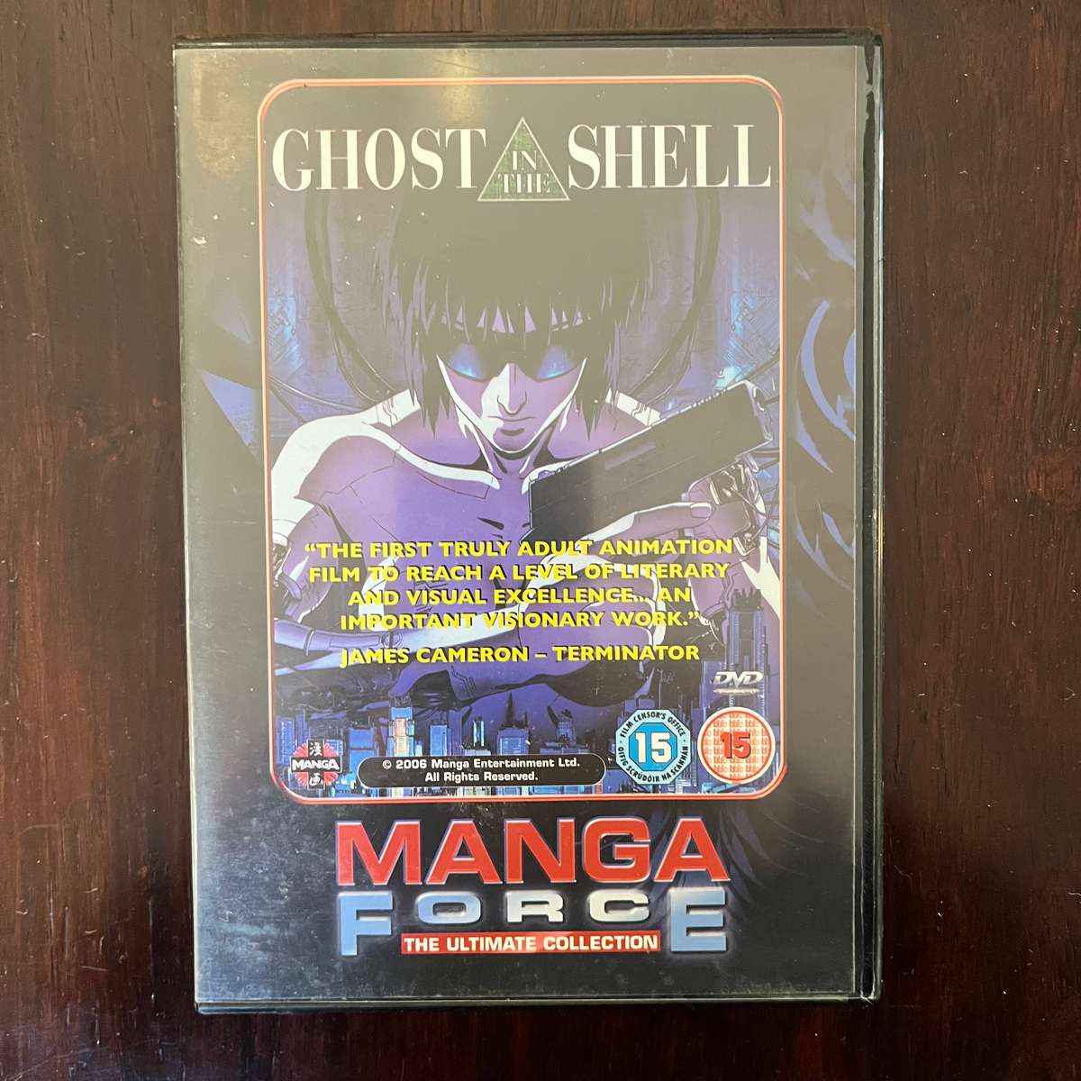 Ghost In The Shell DVD UK Press Anime Japanese Manga Force