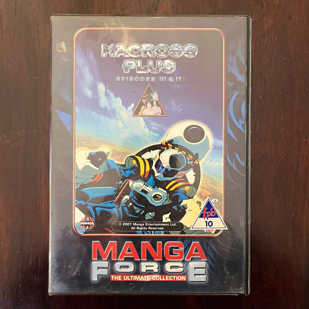 Macross Plus Episodes I & II , III & IV 2DVD Lot Manga Force UK Press