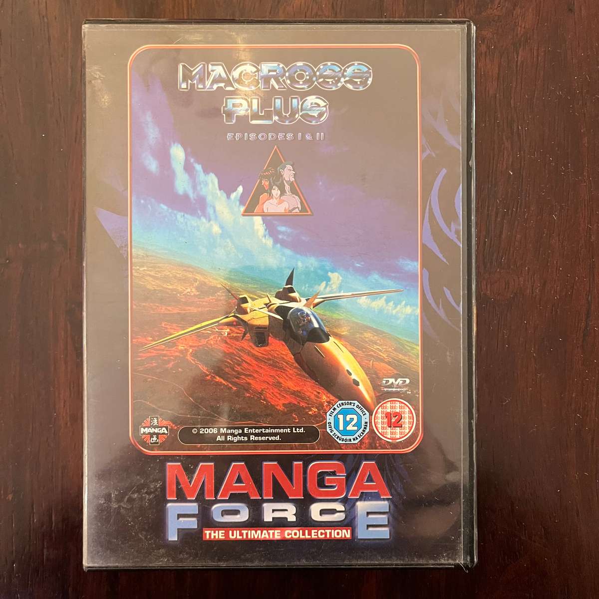 Macross Plus Episodes I & II , III & IV 2DVD Lot Manga Force UK Press