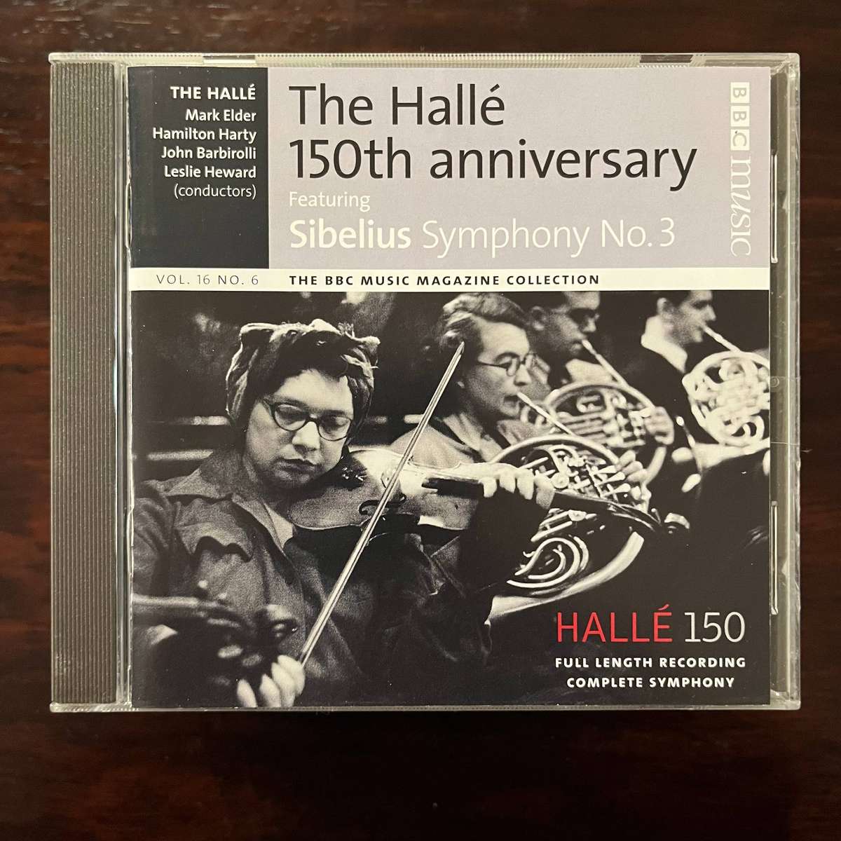 The Halle at 150 - Sibelius - Symphony No. 3 CD BBC