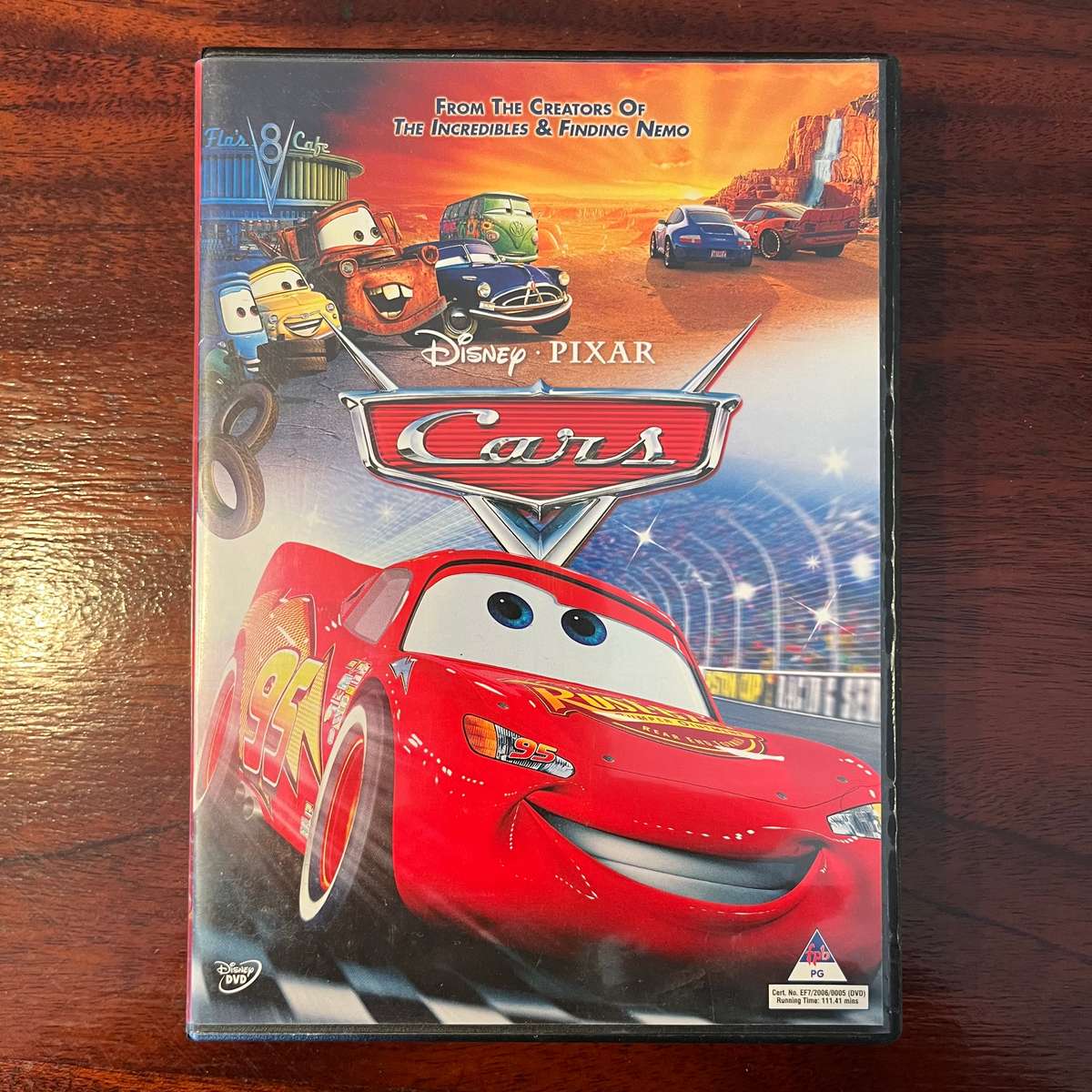 Cars DVD Pixar Disney South African Press