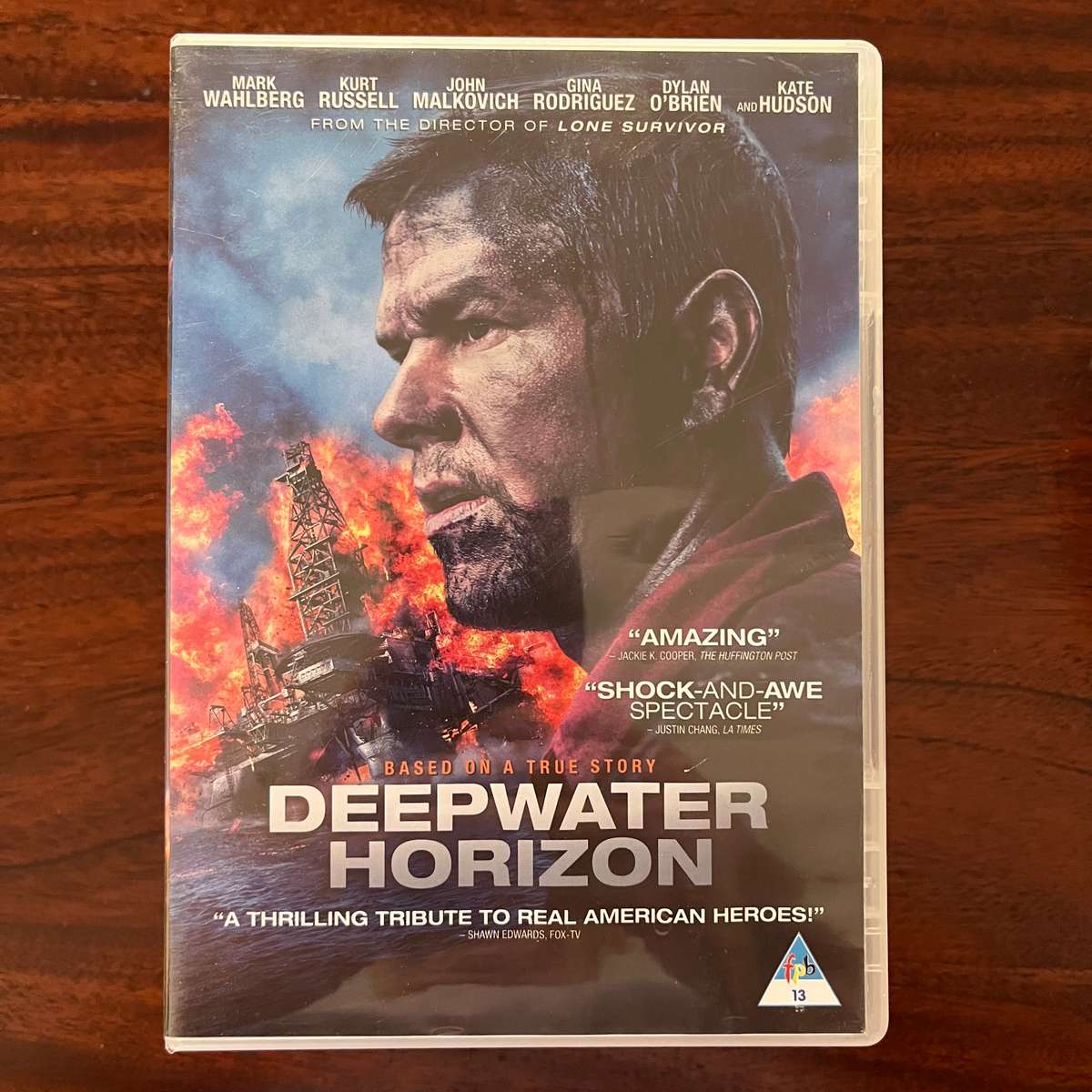 Deepwater Horizon DVD South African Press Mark Wahlberg