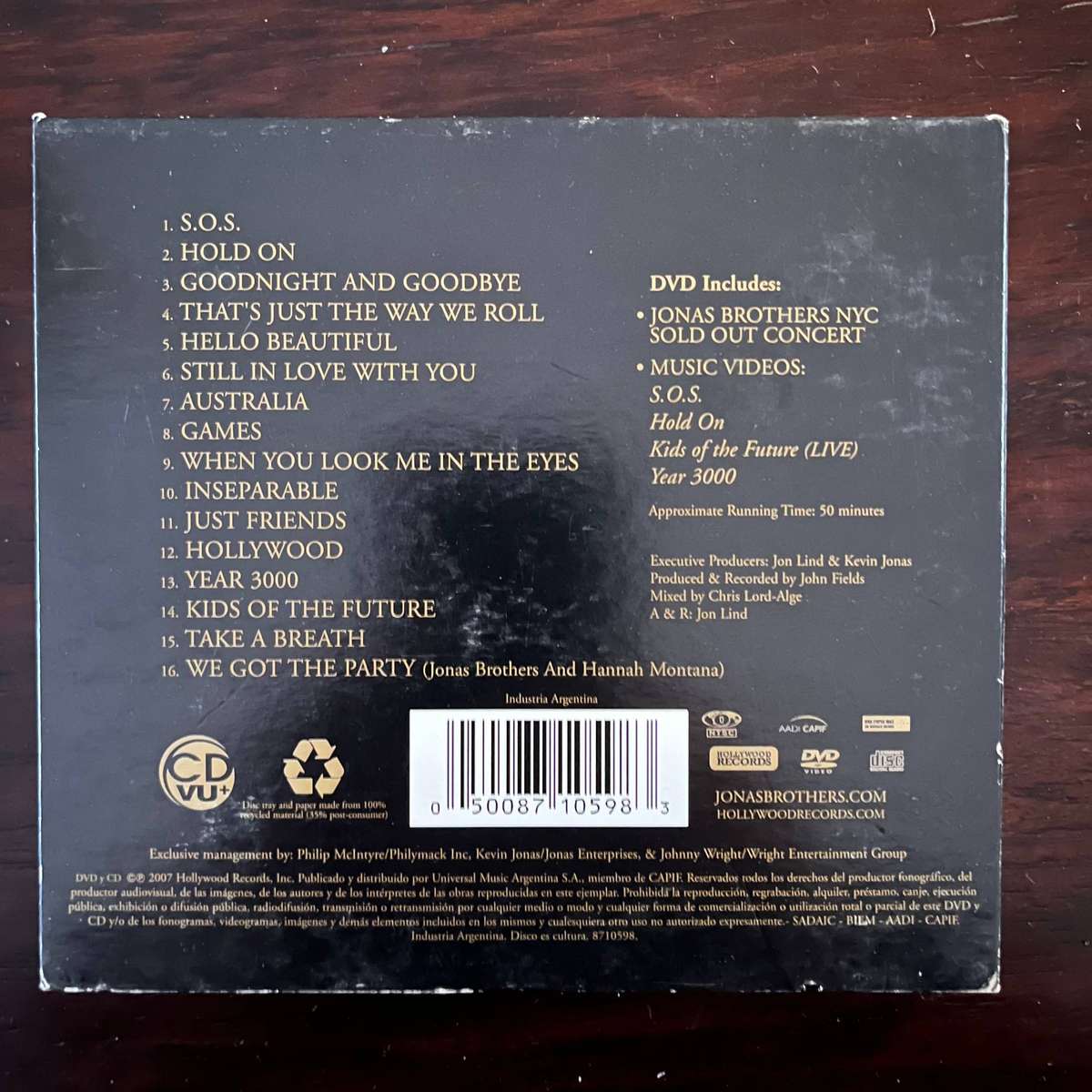 Jonas Brothers - The Bonus Jonas Edition CD DVD Import