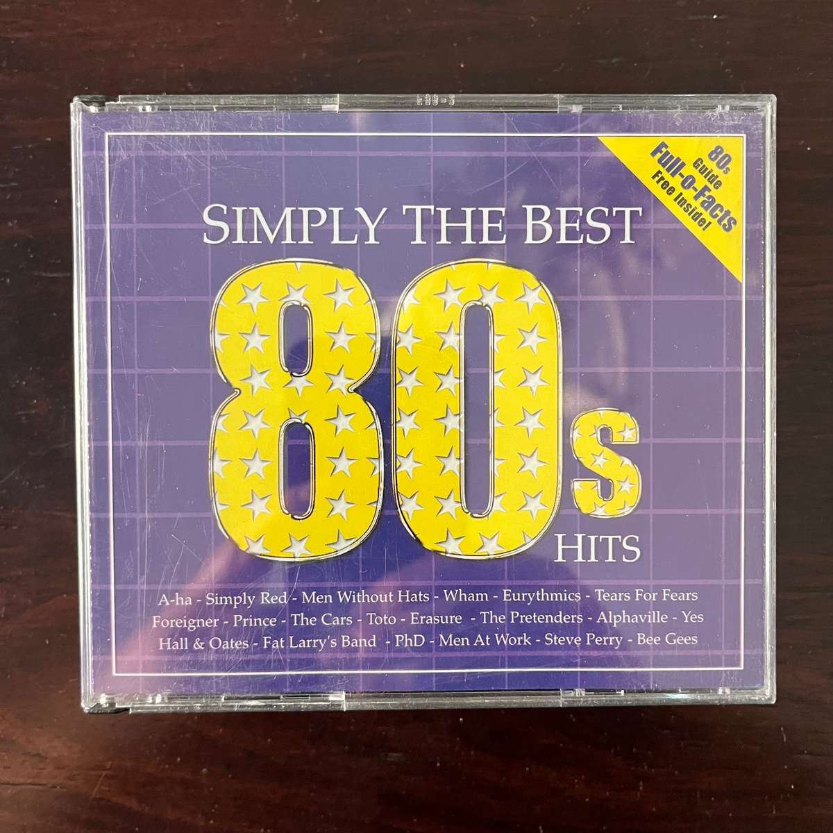 Simply The Best 80s Hits 2CD Fatbox South African Press Prince Alphaville ZZ Top
