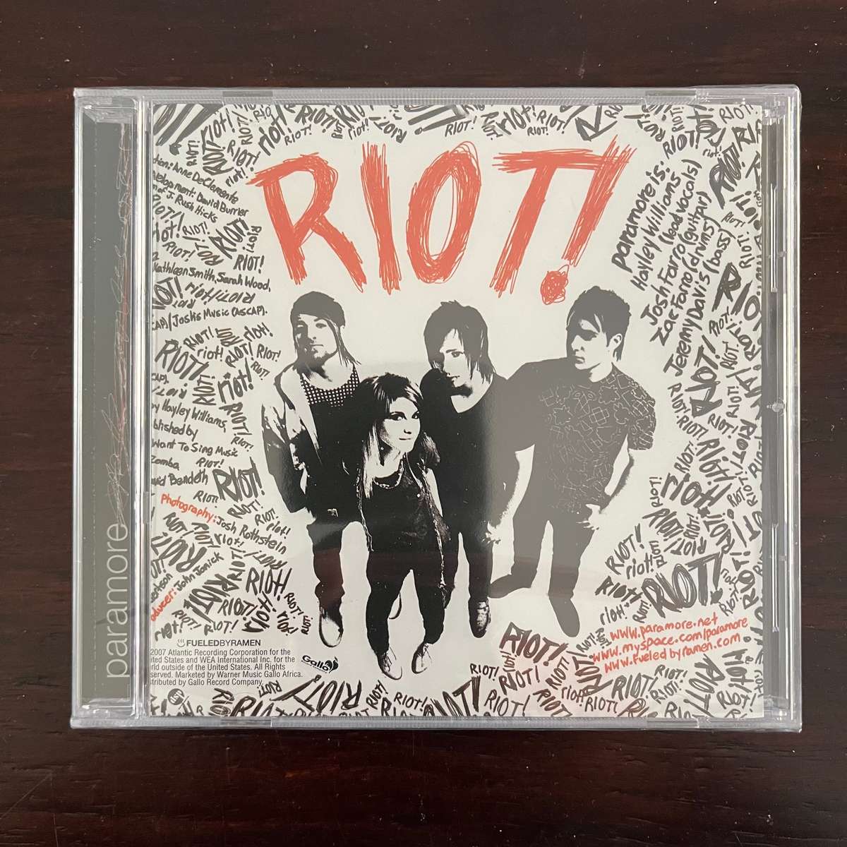Paramore - Riot! CD Alternative Rock South African Press New and Sealed