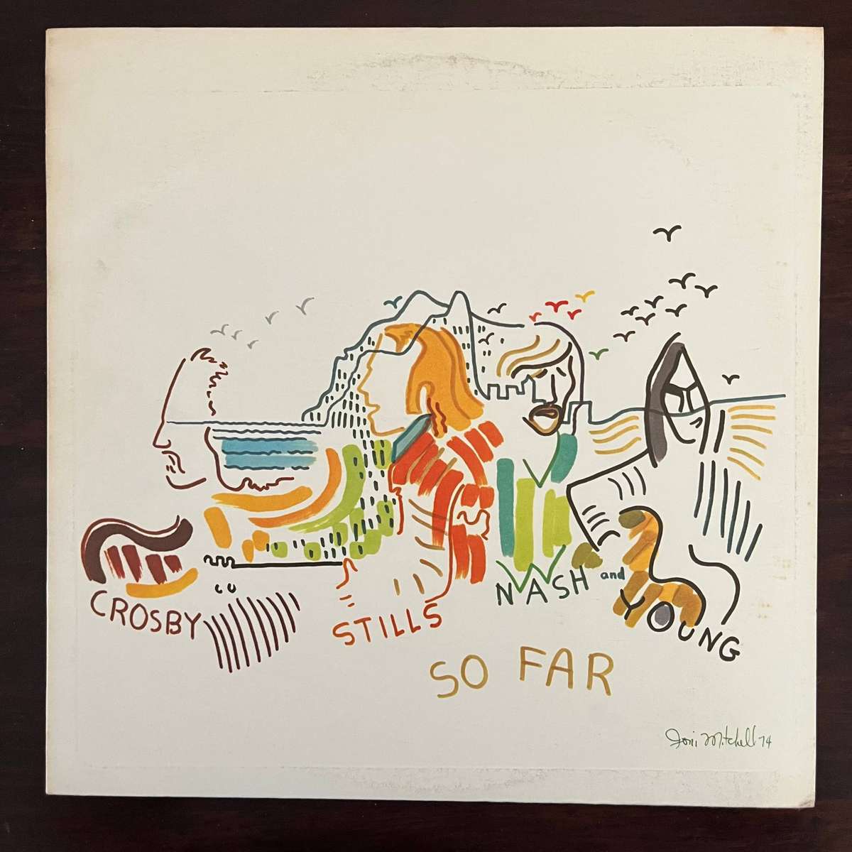 Crosby, Stills, Nash & Young - So Far Vinyl LP US Press