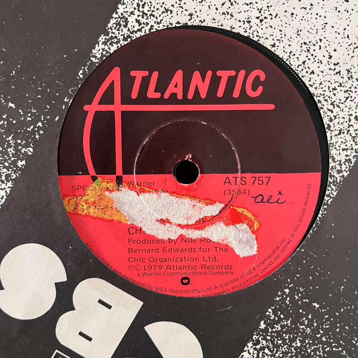 Chic - Good Times Vinyl 7 Inch Single South African Press