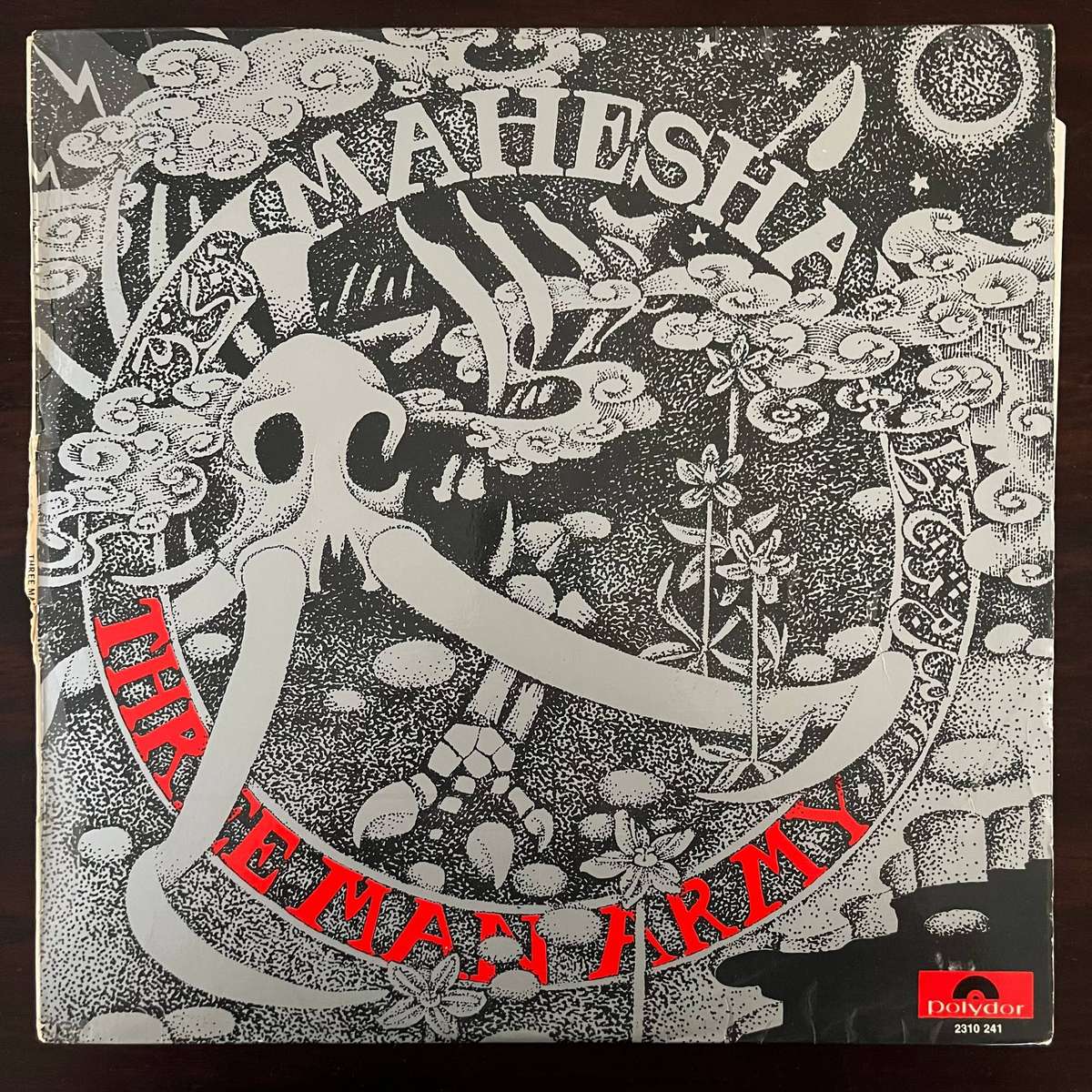 Three Man Army - Mahesha Vinyl LP Hard Rock South African Press