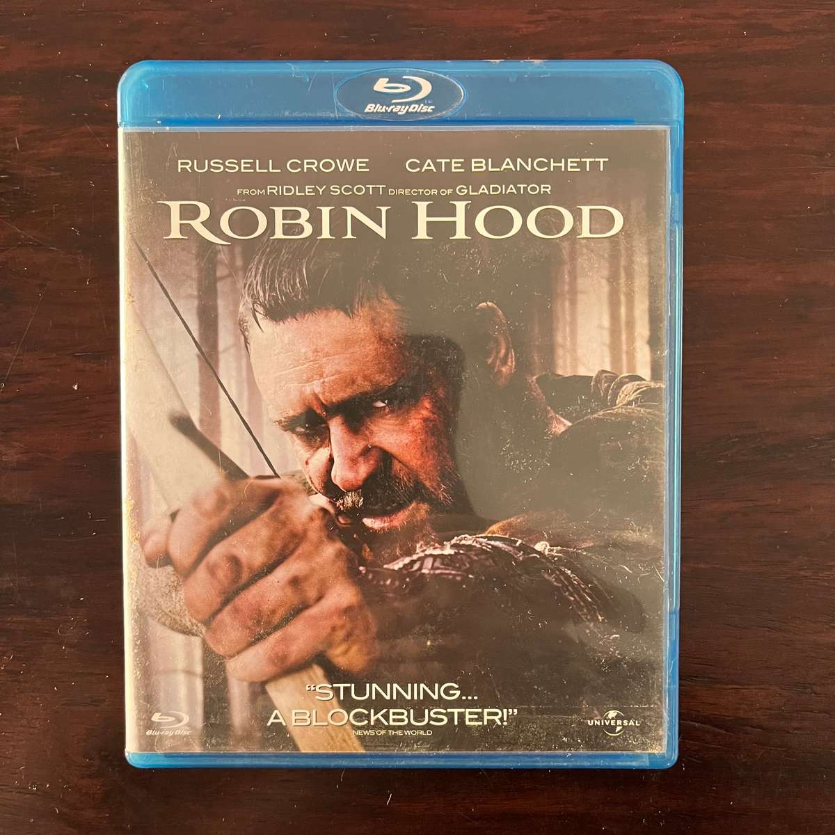 Robin Hood Blu Ray South African Press Ridley Scott Russell Crowe