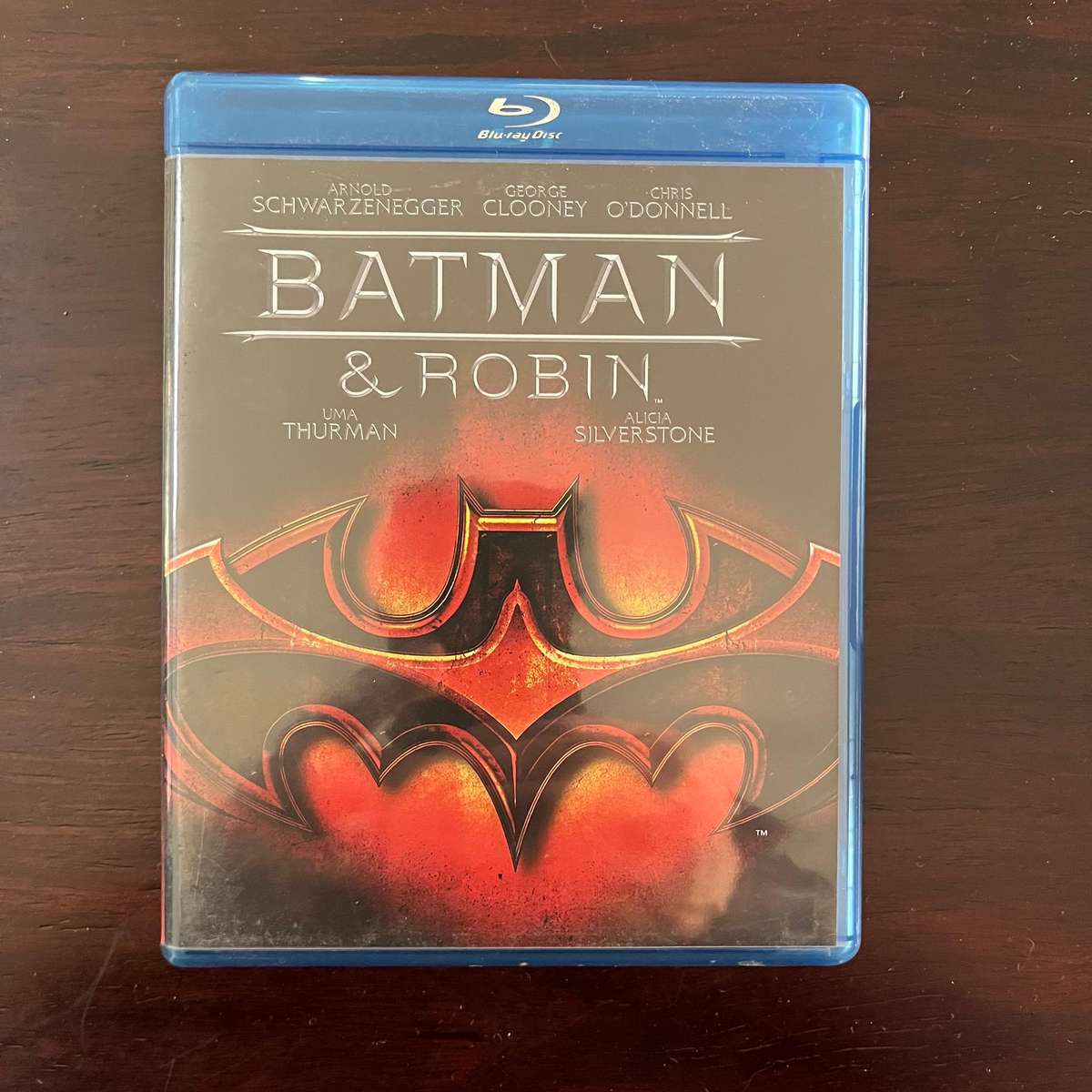 Batman & Robin Blu Ray Import