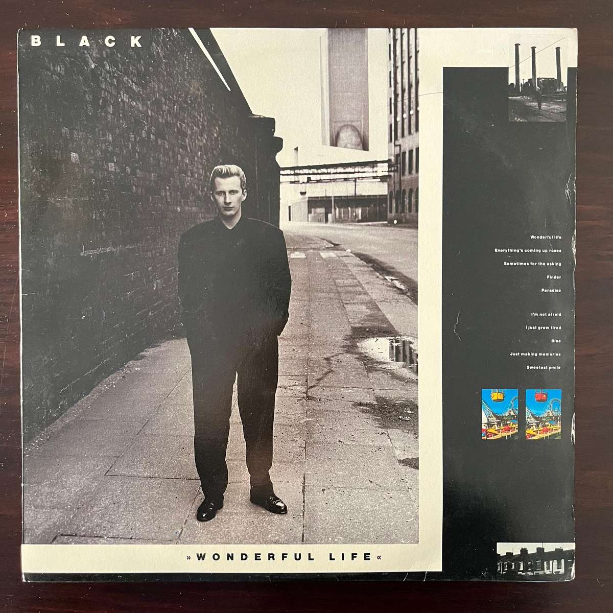 Black - Wonderful Life Vinyl LP South African Press New Wave 80s