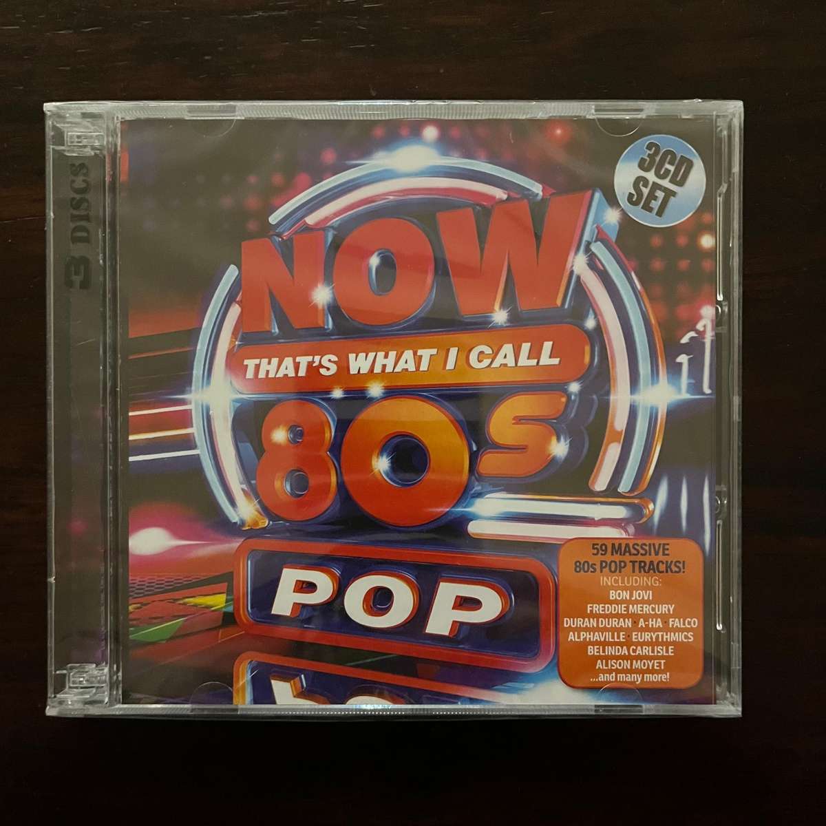 Now Thats What I Call 80s Pop 3CD New and Sealed Alphaville Bon Jovi A-Ha